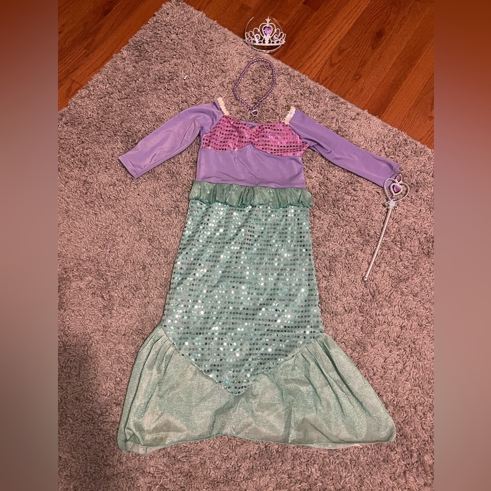 Toddler Girls Ariel Halloween Costume